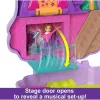 Polly Pocket lámás kemping játékkészlet