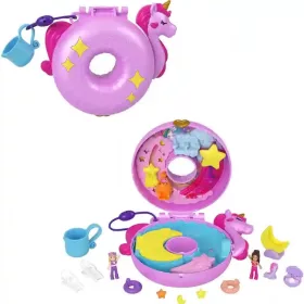  Polly Pocket unikornis úszógumi medenceparti játékkészlet