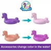 Polly Pocket unikornis úszógumi medenceparti játékkészlet