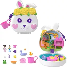 Polly Pocket nyuszis virágos kert játékkészlet