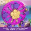 Polly Pocket Pollyville wellness szálloda hordozható bőröndben játékkészlet