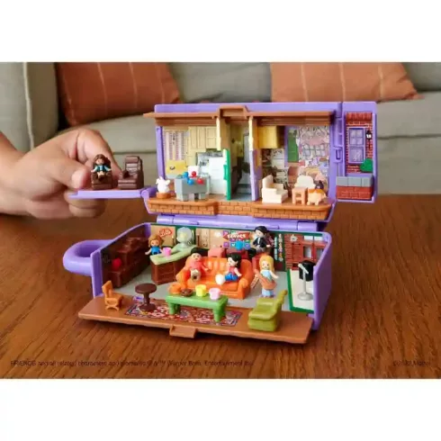 Polly Pocket Jóbarátok (Friends) Central Perk kávézó gyűjtői készlet