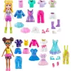 Polly Pocket divatcsomag ruhákkal (csomagolássérült)
