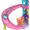 Polly Pocket Pollyville autósmozi játékszett