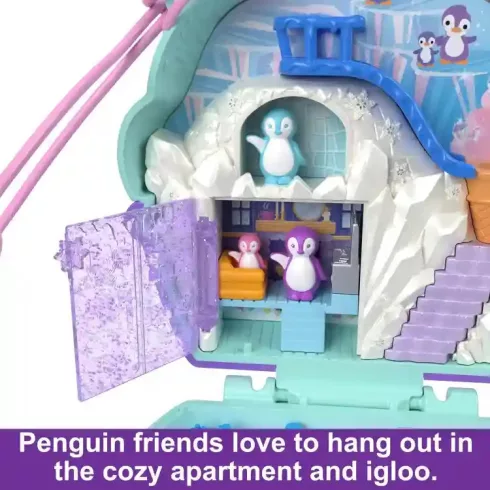 Polly Pocket pingvines játékkészlet