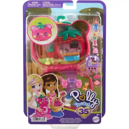 Polly Pocket eper-maci kerti játékkészlet