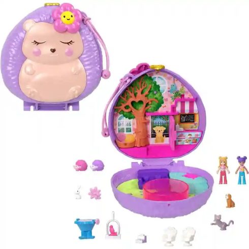 Polly Pocket sündisznó kávézó játékkészlet