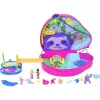 Polly Pocket 2 az 1-ben lajhárcsalád játékkészlet