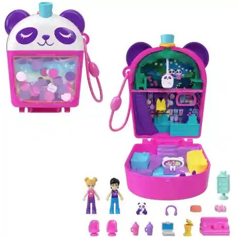 Polly Pocket pandás teaház játékkészlet