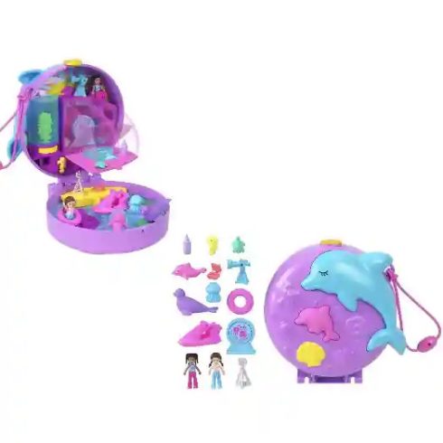 Polly Pocket delfinmentő játékkészlet