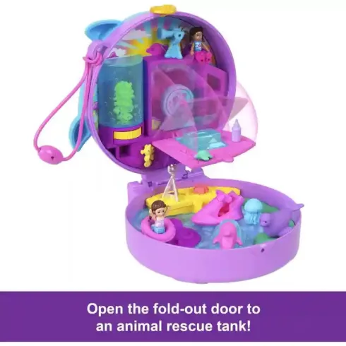 Polly Pocket delfinmentő játékkészlet
