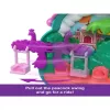 Polly Pocket pávás állatkert játékkészlet