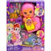 Polly Pocket 2 az 1-ben majomcsalád játékkészlet