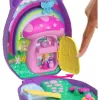 Polly Pocket sündisznó mama és kicsinye játékkészlet