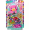 Polly Pocket macis kagyló csillámos sziget sellővel játékkészlet