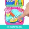 Polly Pocket jégkrémes cica strandhotel játékkészlet