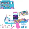 Polly Pocket állatos kalandpark játékkészlet átalakítható buszban