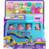 Polly Pocket állatos kalandpark játékkészlet átalakítható buszban
