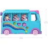 Polly Pocket állatos kalandpark játékkészlet átalakítható buszban