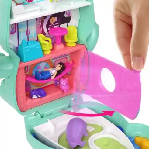 Polly Pocket matrózcica tengeri kaland játékkészlet