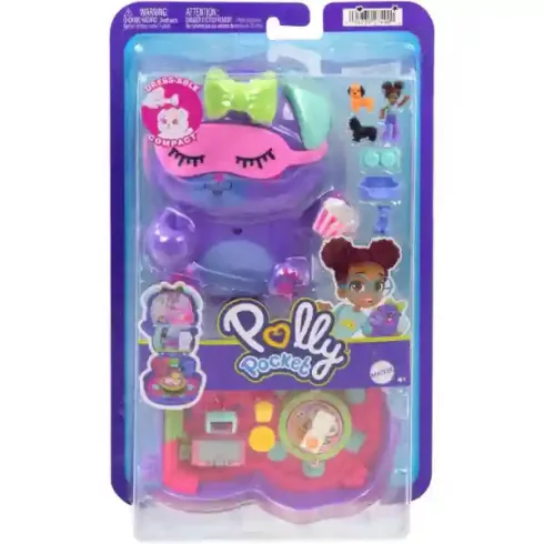 Polly Pocket kutyusos pizsamaparti játékkészlet