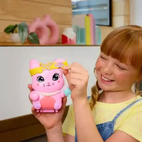 Polly Pocket nyuszis teaparti játékkészlet