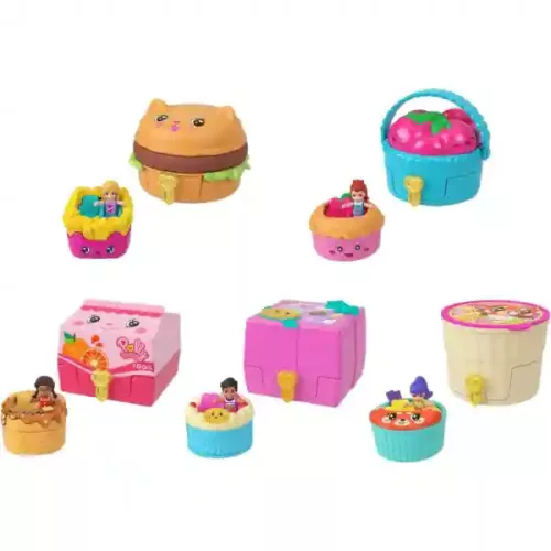 Polly Pocket Tiny Take Out Reveal meglepetés játékkészlet