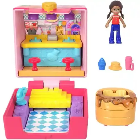 Polly Pocket Tiny Take Out Reveal meglepetés játékkészlet