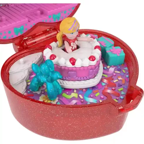 Polly Pocket 80. évfordulós gyűrűdoboz játékkészlet