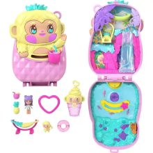 Polly Pocket ananászos majom játékkészlet