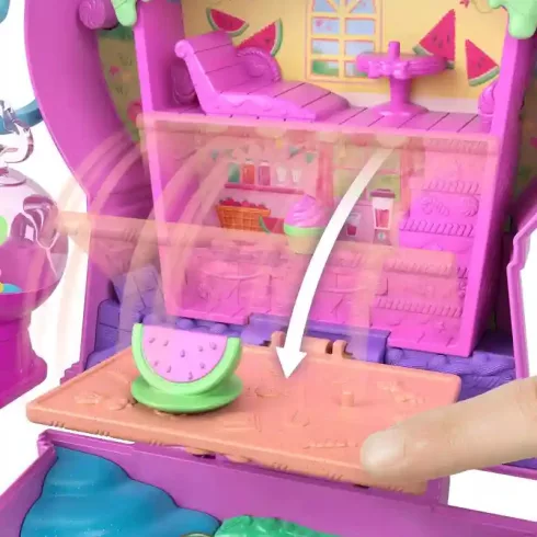 Polly Pocket rágógumis cica játékkészlet