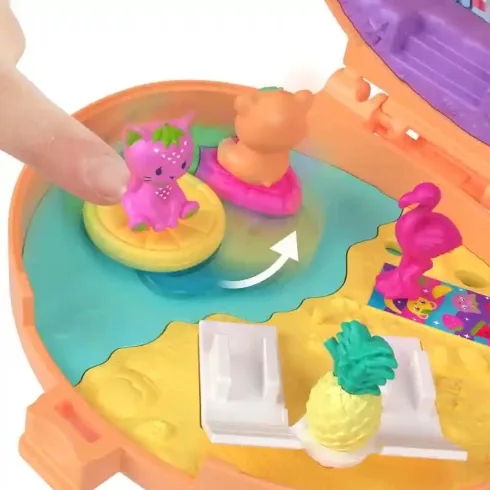 Polly Pocket plüss macis játékkészlet