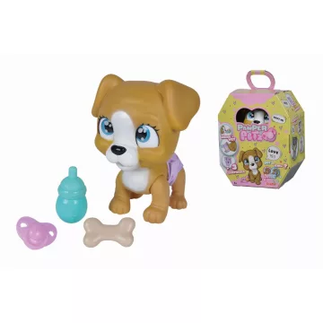   Simba Toys Pamper Petz - Pisilő kiskutya pelenkában (105953050)