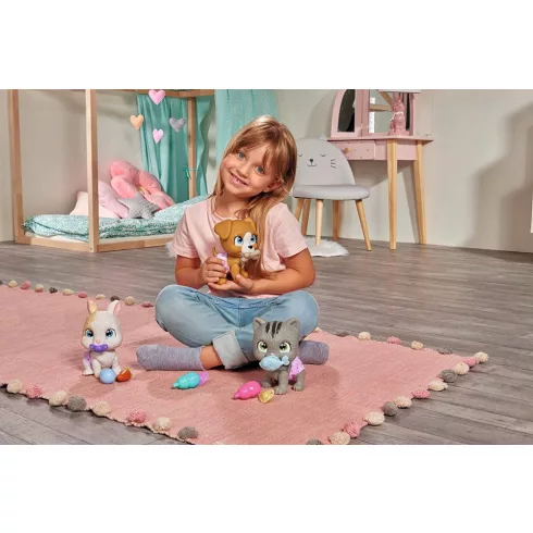 Simba Toys Pamper Petz - Pisilő kiskutya pelenkában (105953050)