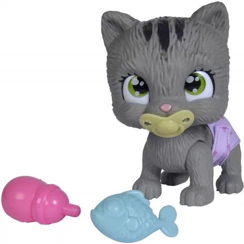 Simba Toys Pamper Petz - Pisilő kiscica pelenkában (105953051)