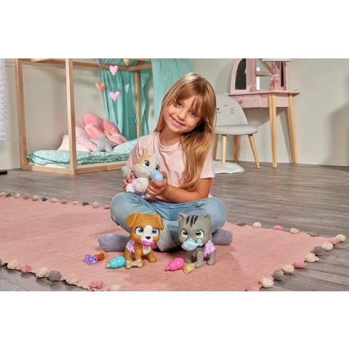 Simba Toys Pamper Petz - Pisilő kisnyuszi pelenkában (105953052)