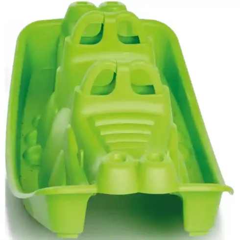Pradiso Toys krokodilos libikóka - zöld