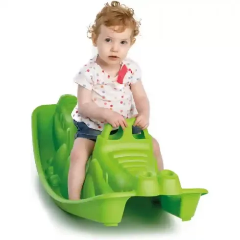 Pradiso Toys krokodilos libikóka - zöld