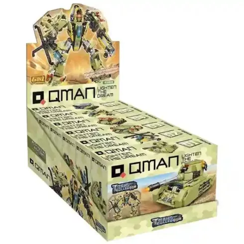 Qman 41108 6 az 1-ben: Katonai harci robot