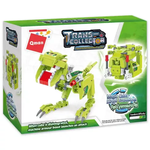 Qman 41203 Csoda kocka: T-rex dino