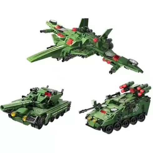 Qman 42112 3 az 1-ben: Tank, tankelhárító vagy vadászgép