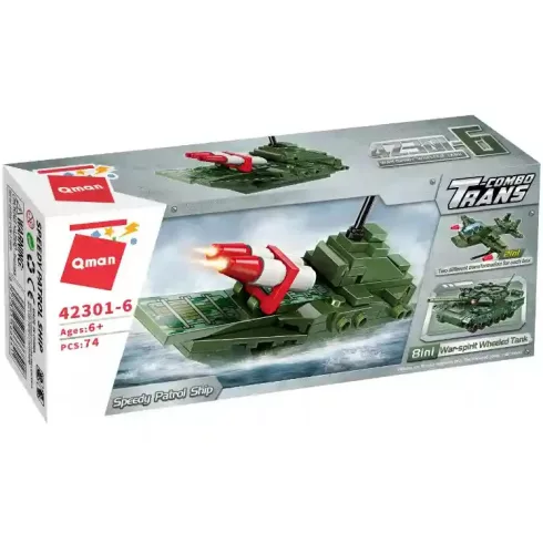 Qman 42301 8 az 1-ben: Tank