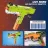  Qman 52003 Uzi SMG építőjáték szivacslövő fegyver 10db lövedékkel