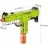   Qman 52003 Uzi SMG építőjáték szivacslövő fegyver 10db lövedékkel
