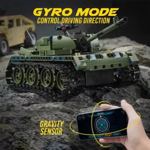 Qman 54003 Távirányítós RC Panther tank