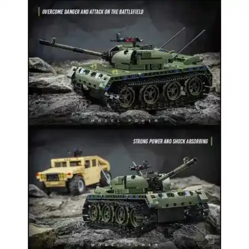 Qman 54003 Távirányítós RC Panther tank