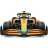   Rastar távirányítós RC McLaren MCL36 Formula 1 versenyautó 32cm