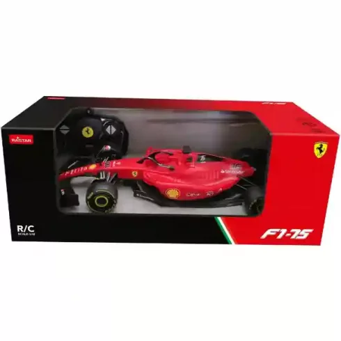 Rastar távirányítós RC Ferrari F1-75 Formula 1 versenyautó 32cm