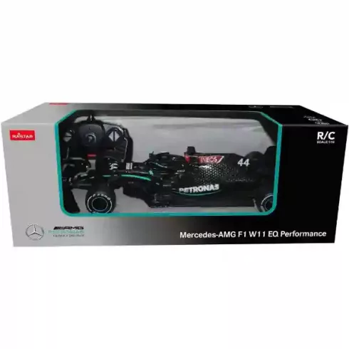 Rastar távirányítós RC Mercedes-AMG F1 W11 EQ Performance Formula 1 versenyautó 32cm
