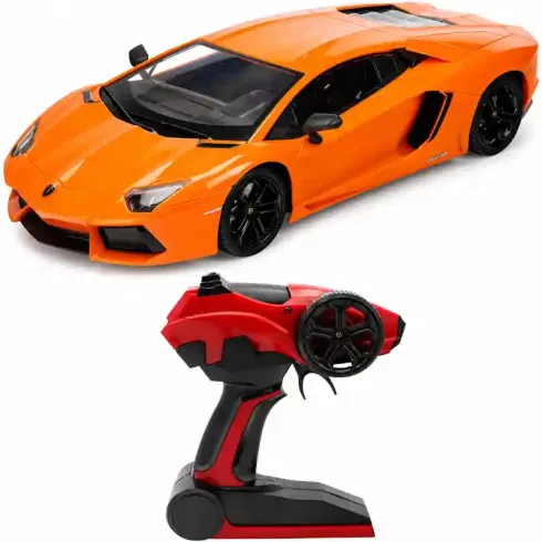 Távirányítós RC Lamborghini Aventador Coupé sportautó fénnyel 34cm